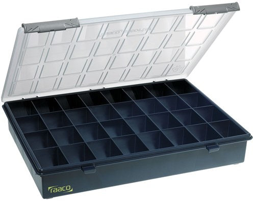Raaco assortimentsdoos assorter, 32 vaste vakken - 136181 - 136181