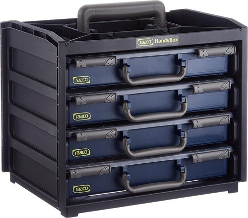 Laden Sie das Bild in Galerie -Viewer, Raaco assortimentsdoos handy box met 4 assorters - 136242
