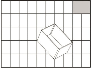 Raaco inzetbakje 55 a8-1, los - 105590