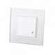 Enzo radar bewegingssensor inbouw wand wit glas design - 3900319