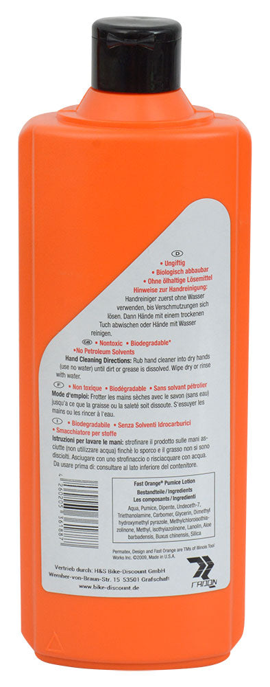 Load image into Gallery viewer, Permatex fast orange hand cleaner with pumice 440ml
