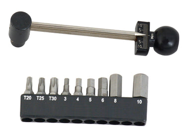 Radon comp mini torque wrench kit 1 4 1-10 nm incl. bits