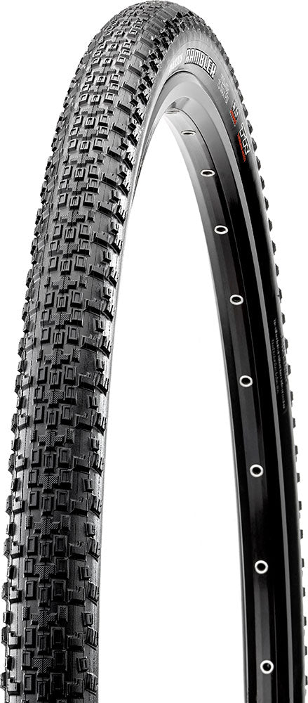 Load image into Gallery viewer, Maxxis rambler 28 tr silkshield dual 60 folding tyre
