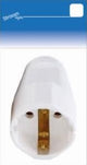 Enzo randaarde contra stekker arctic wit kopp - 6641632