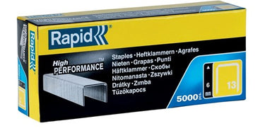 Rapid nr. 13 fijndraadnieten 6 mm, 5.000 stuks - 11830700 - 11830700