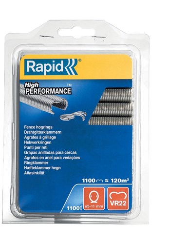 Rapid nr. 53 dundraadnieten rvs 8 mm, 1.080 stuks - 40109510 - 40109510