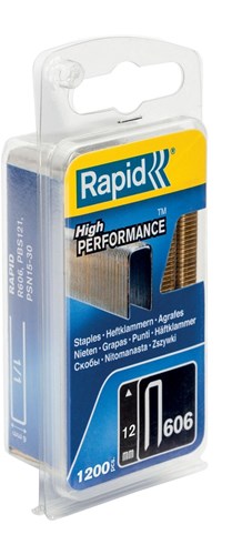 Rapid nr. 606 smalrugnieten 12 mm, 1.200 stuks - 40109527 - 40109527