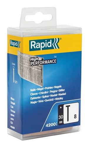 Load image into Gallery viewer, Rapid nr. 8 brads 30 mm, 4.200 stuks - 5000184 - 5000184
