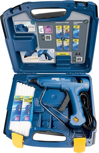 Afbeelding laden in galerijviewer, Rapid pro eg320 lijmpistool + lijm | in koffer - 5001480 - 5001480
