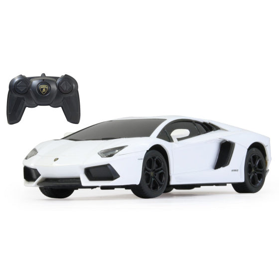 Load image into Gallery viewer, Rastar RC Aventador jongens 27 MHz 1:24 wit
