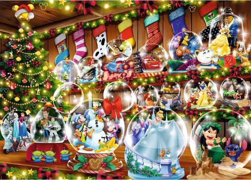 Afbeelding laden in galerijviewer, Ravensburger puzzel disney sneeuwbollen 1000pcs

