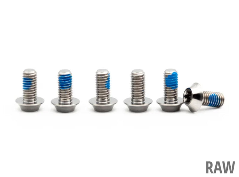 Load image into Gallery viewer, Oak components titanium screws m5x10 for 6-bolt disc rotor (6 pieces)
