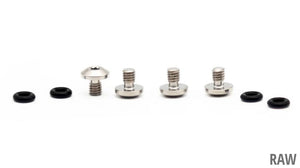 Oak components titanium screws set for sram bleedport mineral oil (4 pieces)