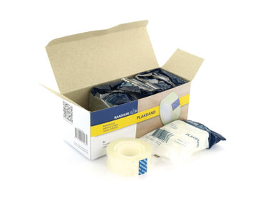Raadhuis plakband transparant 19mmx33m 10 rol