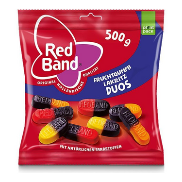 Red band fruchtgummi lakritz duos (12x 500gr)