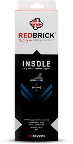 Redbrick inlegzool medium 1000034 | zwart | maat 44 - 00.083.024.44