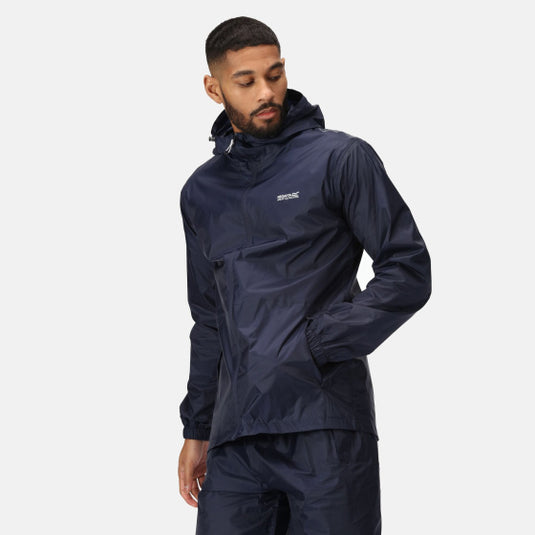 Regatta Jacket III waterdichte outdoorjas donkerblauw maat L