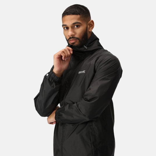 Regatta Jacket III waterdichte outdoorjas zwart maat L