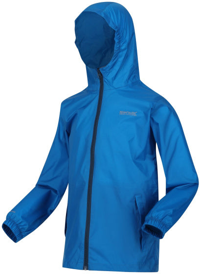 Load image into Gallery viewer, Regatta Pack It III regenjas jongens blauw maat 13 jaar

