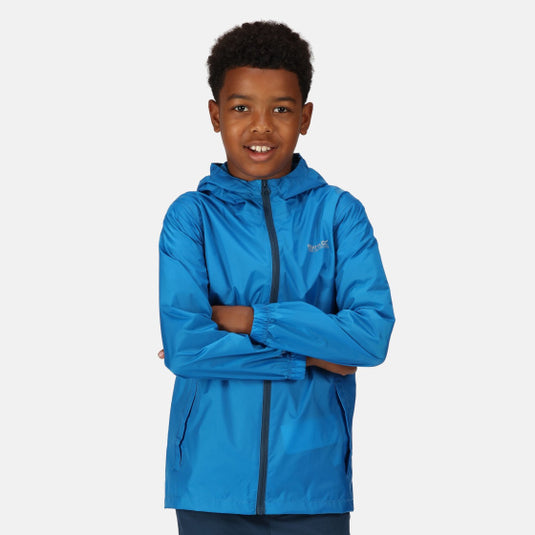 Regatta Pack It III regenjas jongens blauw maat 13 jaar
