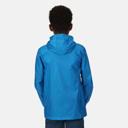Regatta Pack It III regenjas jongens blauw maat 9-10 jaar