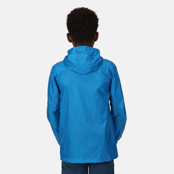 Load image into Gallery viewer, Regatta Pack It III regenjas jongens blauw maat 13 jaar
