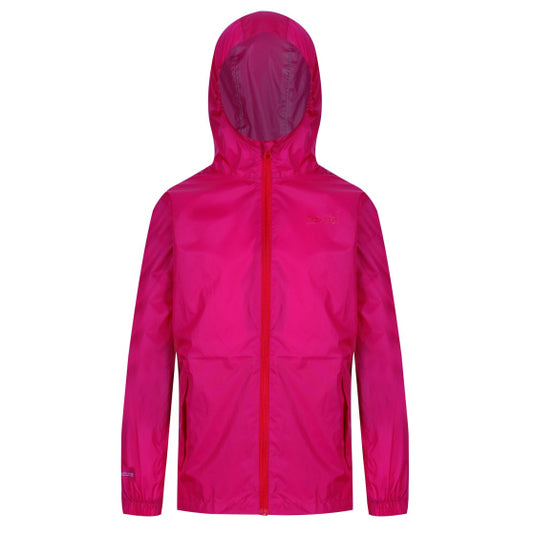 Regatta Pack It III regenjas meisjes roze maat 9-10 jaar