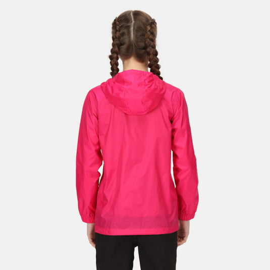 Regatta Pack It III regenjas meisjes roze maat 9-10 jaar