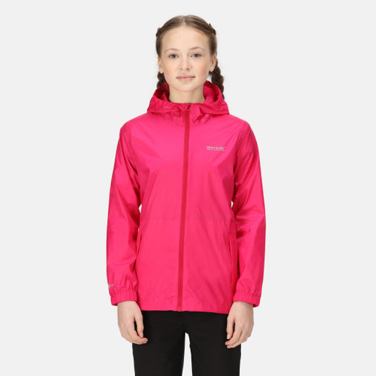 Regatta Pack It III regenjas meisjes roze maat 9-10 jaar