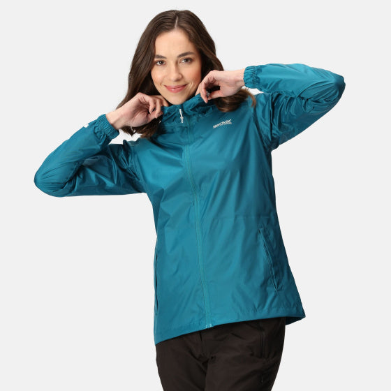 Load image into Gallery viewer, Regatta Pack it III shell jas dames blauw maat S

