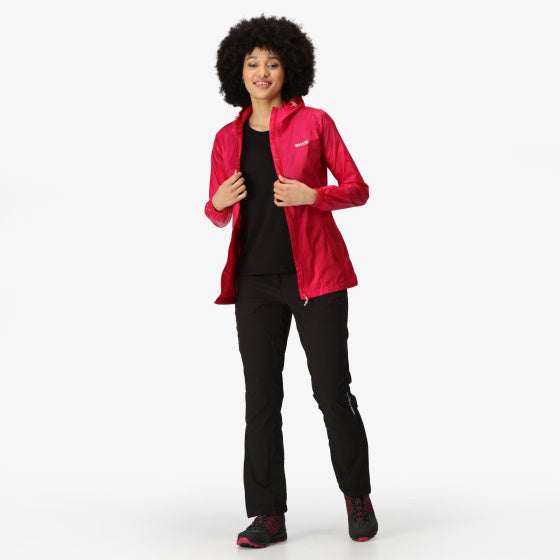Load image into Gallery viewer, Regatta Pack it III shell jas dames roze maat L
