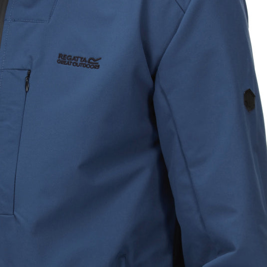 Regatta Overmoor softshelljas heren blauw maat XXL