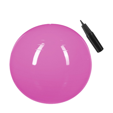 Relaxdays gymnastiekbal roze ø55cm