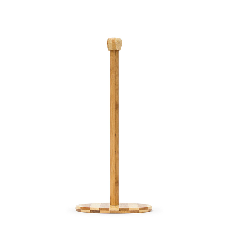 Load image into Gallery viewer, Imp relaxdays keukenrolhouder bambus 32cm
