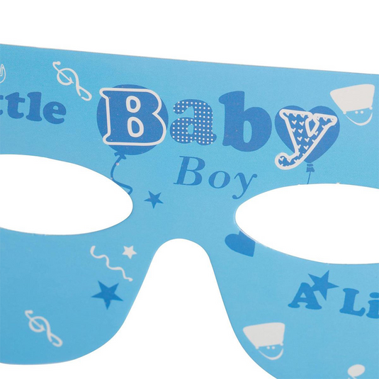 Relaxdays partyset geboorte jongen 19-delig