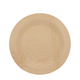 Pic relaxdays wegwerpborden bamboe rond ø23cm 25 stuks