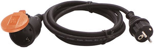 Relectric pro verlengsnoer 5 mtr 1-voudig 3x1,5mm - relec493128 relec493128