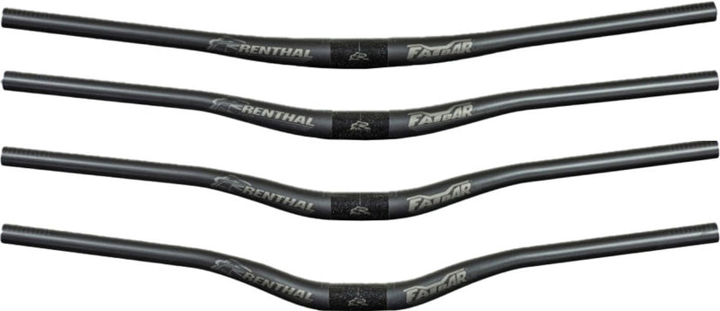 Chargez l'image dans la visionneuse de la galerie, Renthal v3 fatbar lite carbon riser 760mm handlebar
