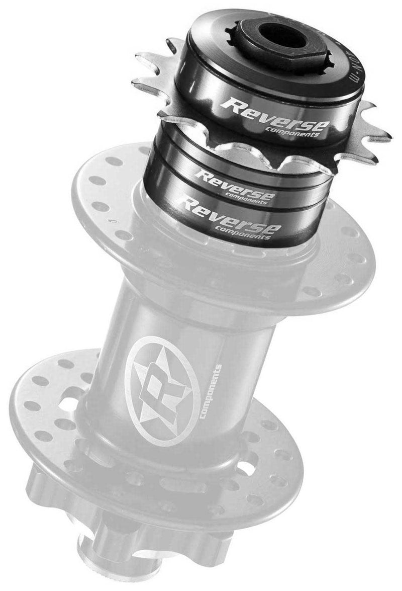 Load image into Gallery viewer, Reverse components single speed kit black
