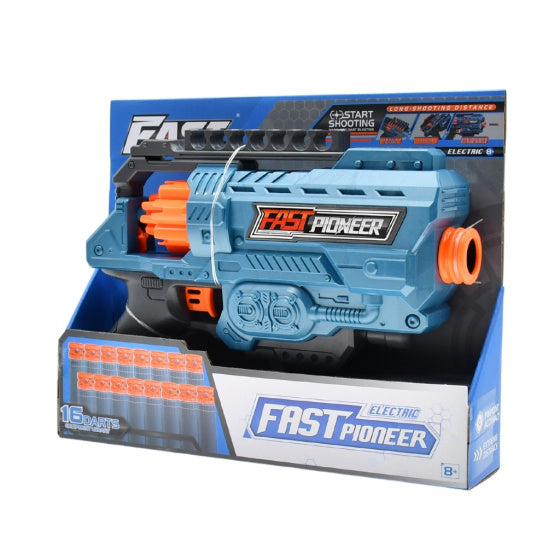 Load image into Gallery viewer, Fast pioneer Speelgoedpistool met Roterend Magazijn 16 kogels
