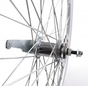 Rigida achterwiel x-plorer 26 x 1.75 inch terugtraprem zilver