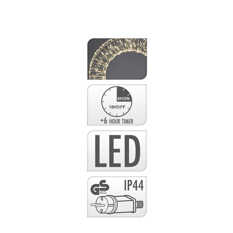 Cargue la imagen en el visor de la galería, Ring led wit 480 leds ø38cm
