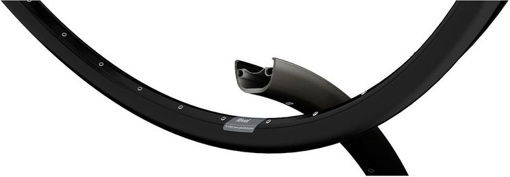 Load image into Gallery viewer, Rigida velg ryde 28 (622) rival-26 36 14 zwart (ongeslepen)
