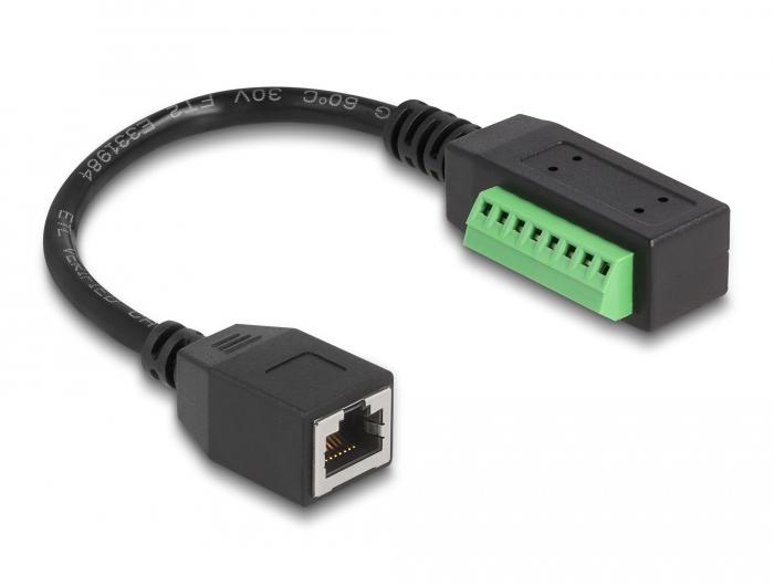 Load image into Gallery viewer, Adapter rj45 naar klemmenblok
