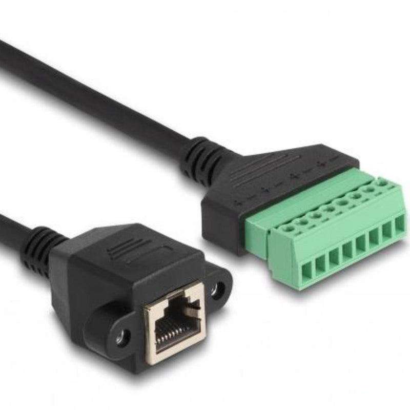 Load image into Gallery viewer, Rj45 naar klemmenblok adapter
