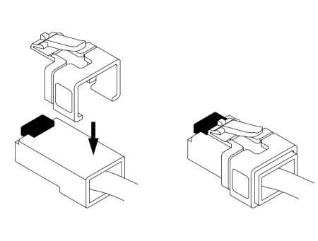 Delock rj45 repair clip set 2 reserveonderdeel (40 clips)