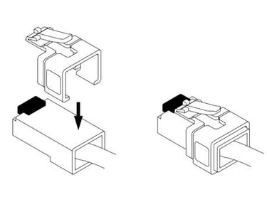 Delock rj45 repair clip set 2 reserveonderdeel (40 clips)