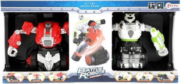 Toi-toys 2 robots let the battle begin