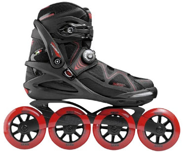 Roces Inlineskates Gymnasium M-2.0 90 mm 82A zwart rood