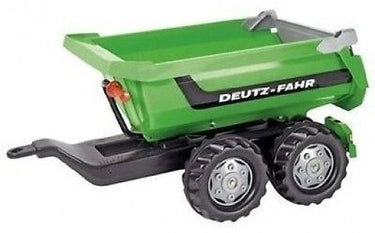 Rolly toys Aanhanger RollyHalfpipe Deutz-Fahr 89 x 45 cm groen